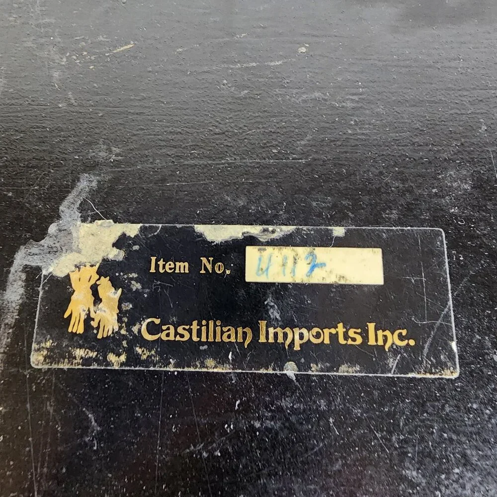 Castillian Imports Large Decorative Hinged Wooden Box